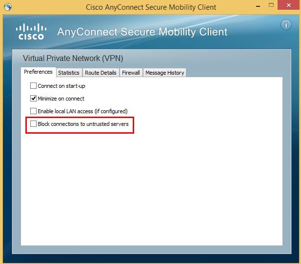 Cisco Vpn Anyconnect For Windows 10